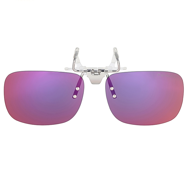 PRiSMA Sonnenbrillen CLiP-ON - für Brillenträger - TenderSun - Rot - ENERGY - CP510