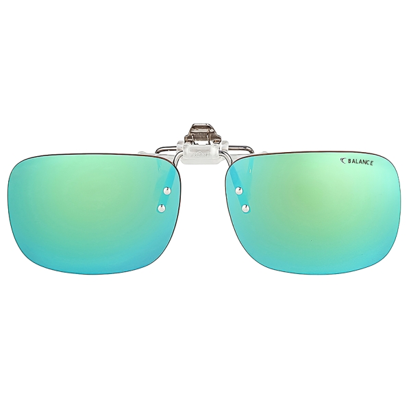 PRiSMA Sonnenbrillen CLiP-ON - für Brillenträger - SunProtect - Grün - BALANCE - CP430